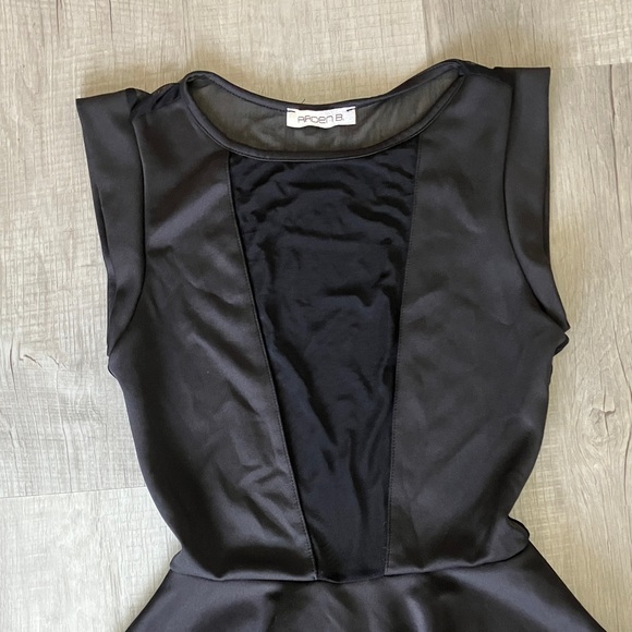 Arden B Elegant Black Mini Dress - Picture 2 of 3